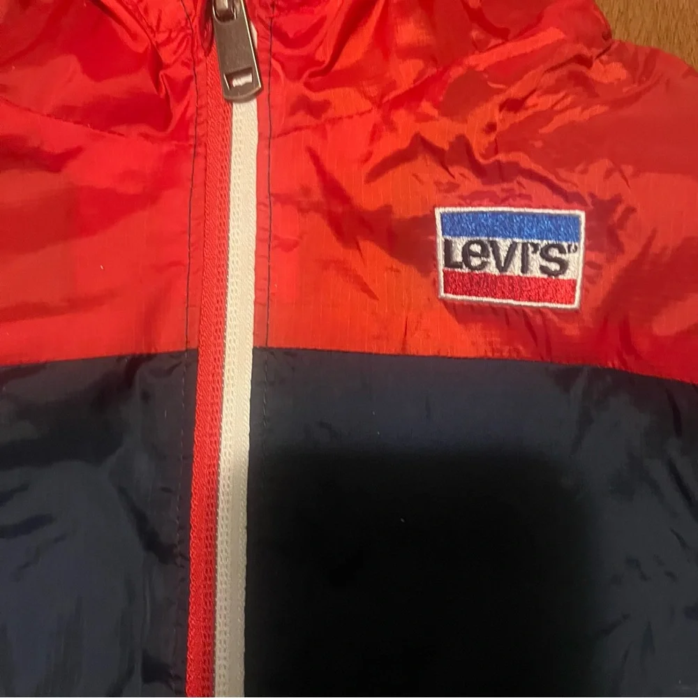 LEVI’S Boys Fleece Lined Windbreaker Jacket - Picture 4 of 8
